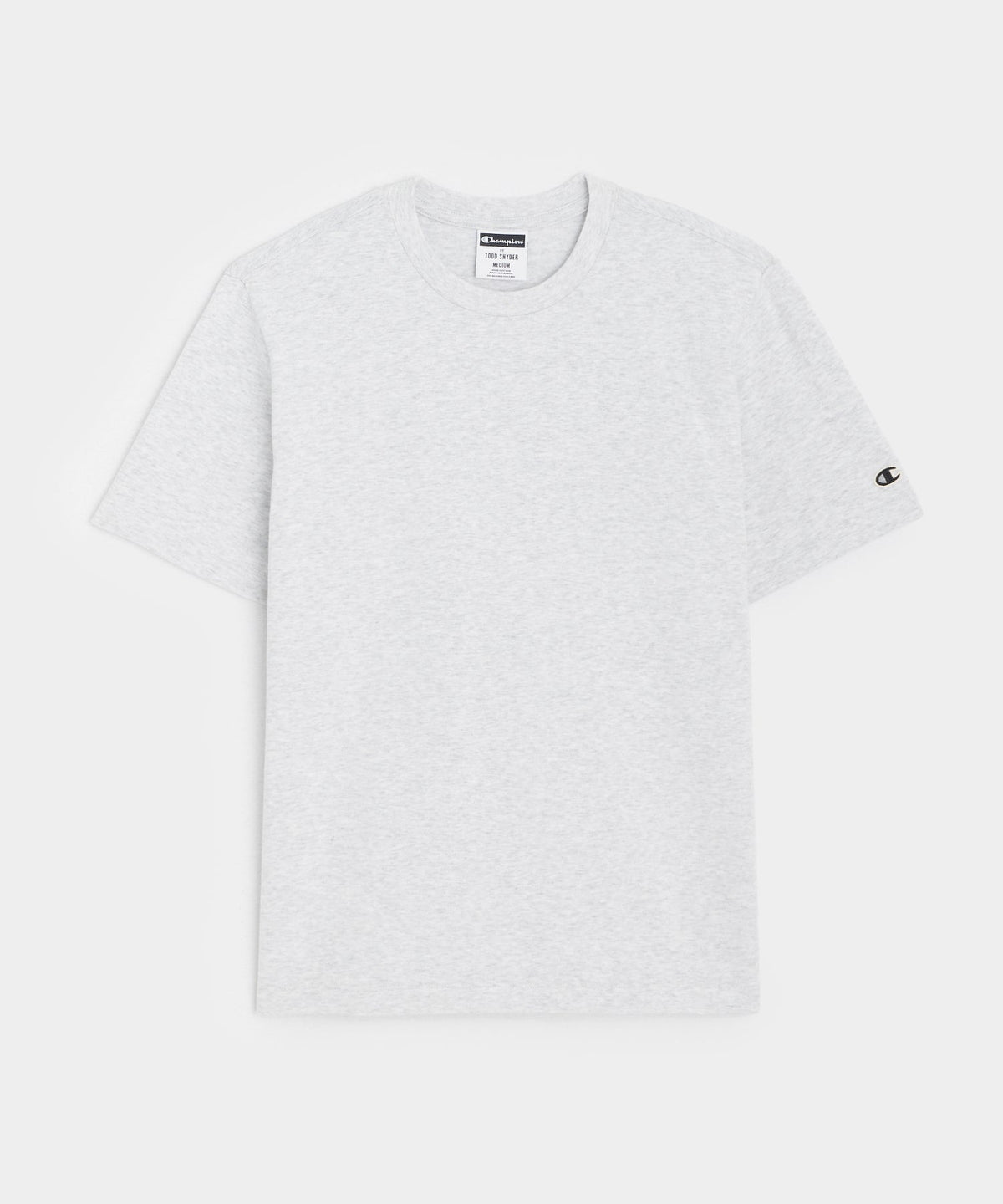 Champion Heavyweight Tee in Silver Mix