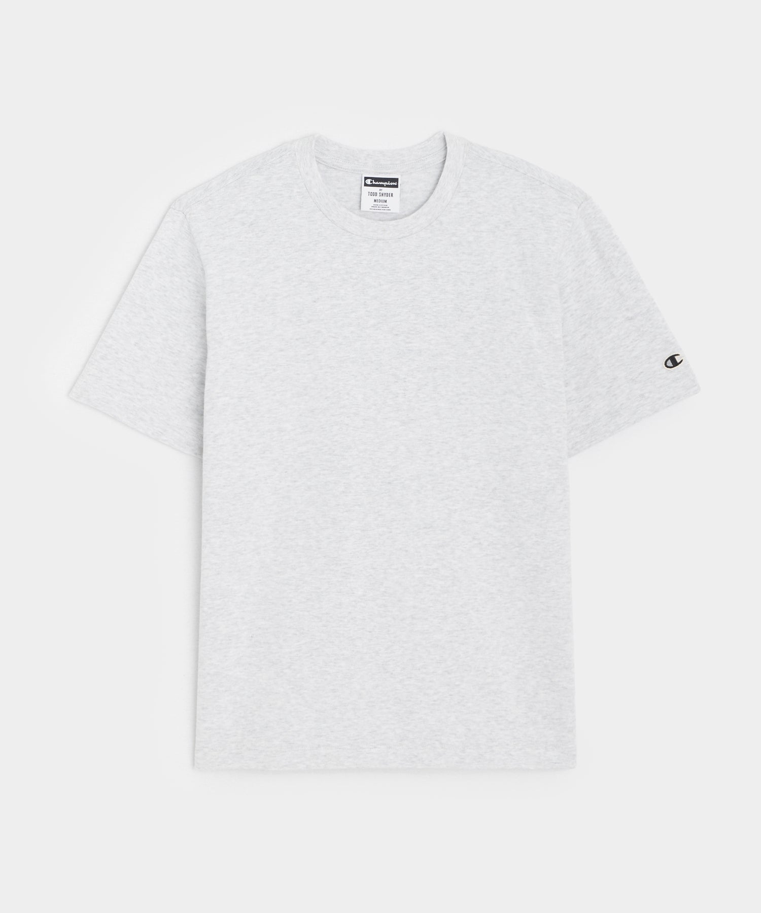 Heavyweight Tee in Silver Mix