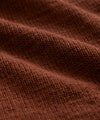 INIS MEÁIN Relaxed Linen POLO in Rust