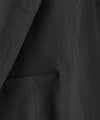 Irish Linen Casual Suit in Black