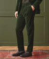 Italian Corduroy Madison Suit Pant in Spruce
