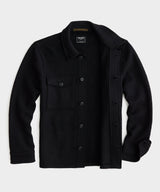 Italian CPO Shirt Jacket in Black