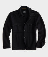 Italian CPO Shirt Jacket in Black