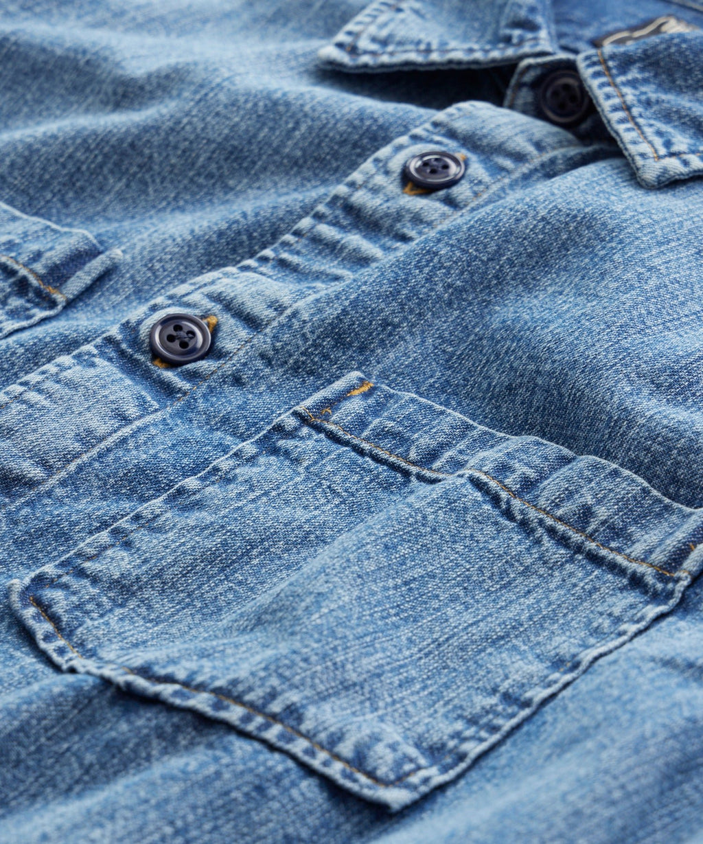 Italian Denim Overshirt