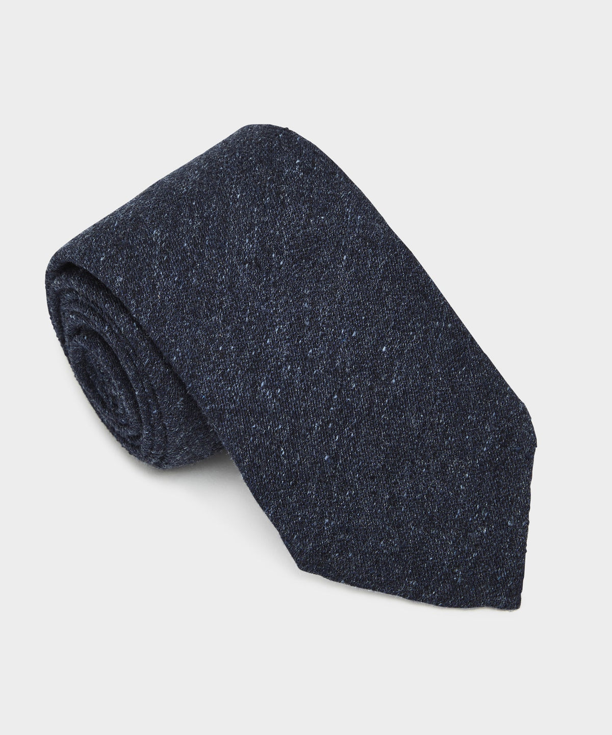 Italian Donegal Tie in Navy