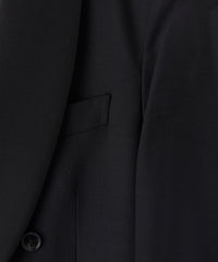 Italian Double Breasted Shawl Tuxedo Jacket in Black