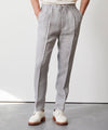 Italian Linen Casual Suit in Grey Houndstooth
