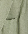 Italian Linen Madison Suit in Light Sage
