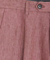 Italian Linen Madison Trouser in Coral