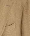 Italian Linen Silk Sport Coat in Burlap