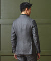 Italian Linen Sutton Suit in Charcoal