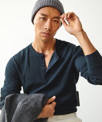 Italian Recycled Cashmere Beanie in Charcoal