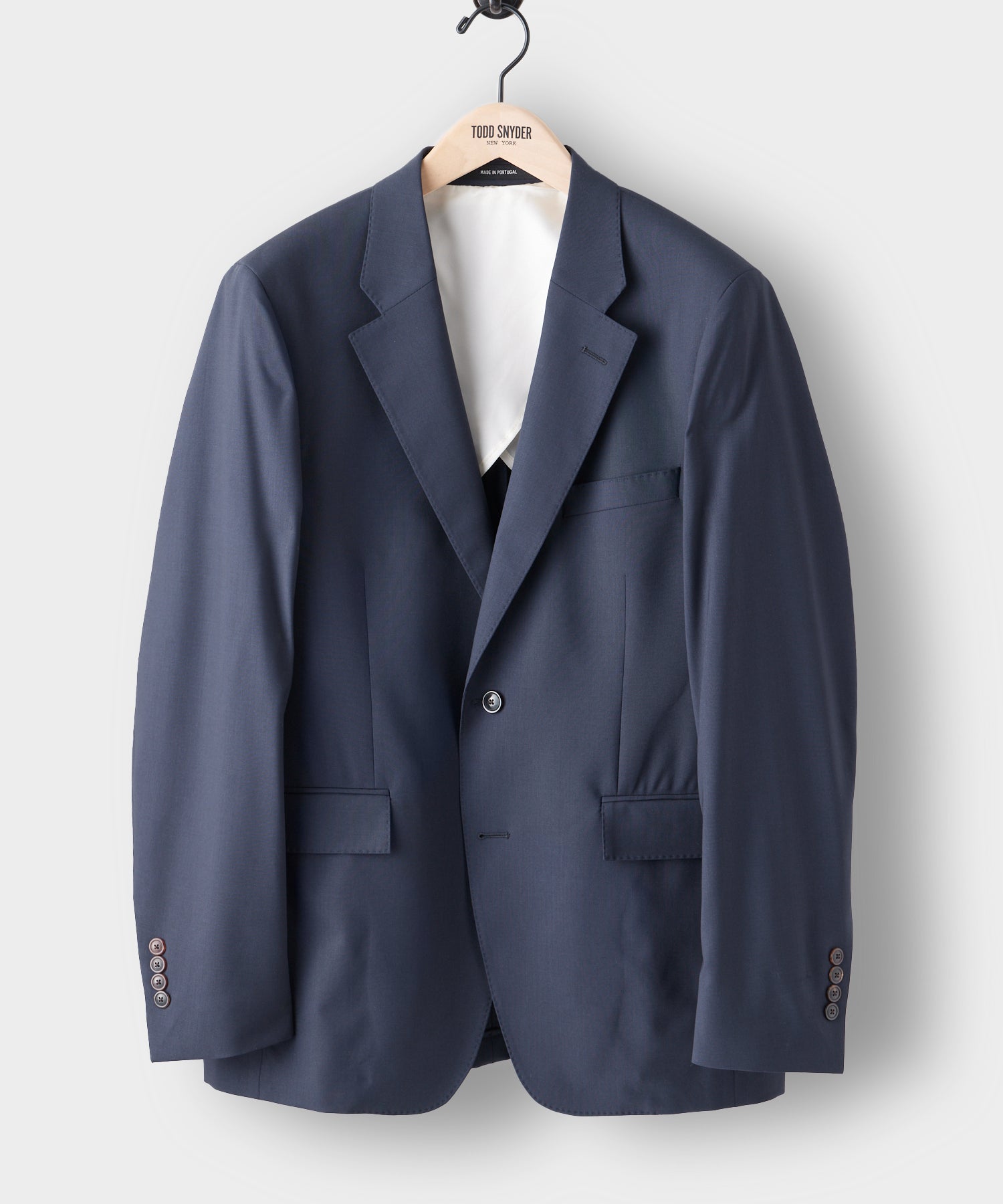 Italian Tropical Wool Sutton Jacket in Navy – Todd Snyder