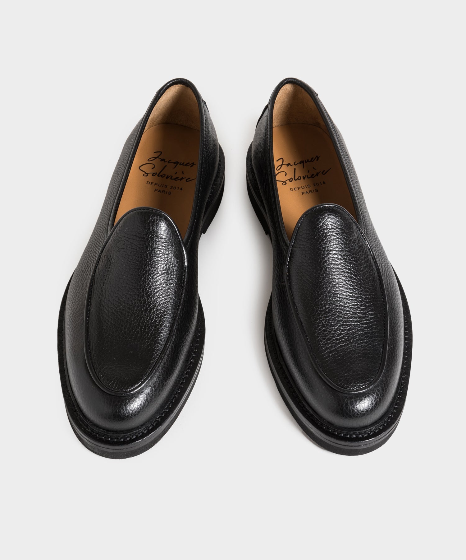 Jacques Solovière Lex Loafer in Black – Todd Snyder