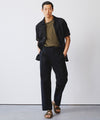 Japanese Relaxed Fit Selvedge Chino in Black