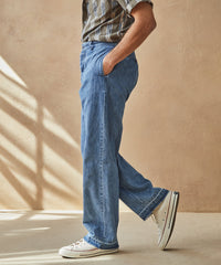 Japanese Relaxed Fit Selvedge Chino in Indigo