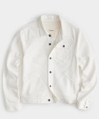 Japanese Selvedge Denim Jacket in White