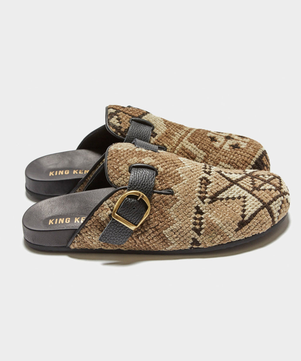 King Kennedy Rug Mules Size 12