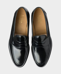 Loake Imperial Loafer in Black Polished Calf Leather