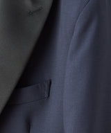 Italian Peak Lapel Tuxedo Jacket in Navy