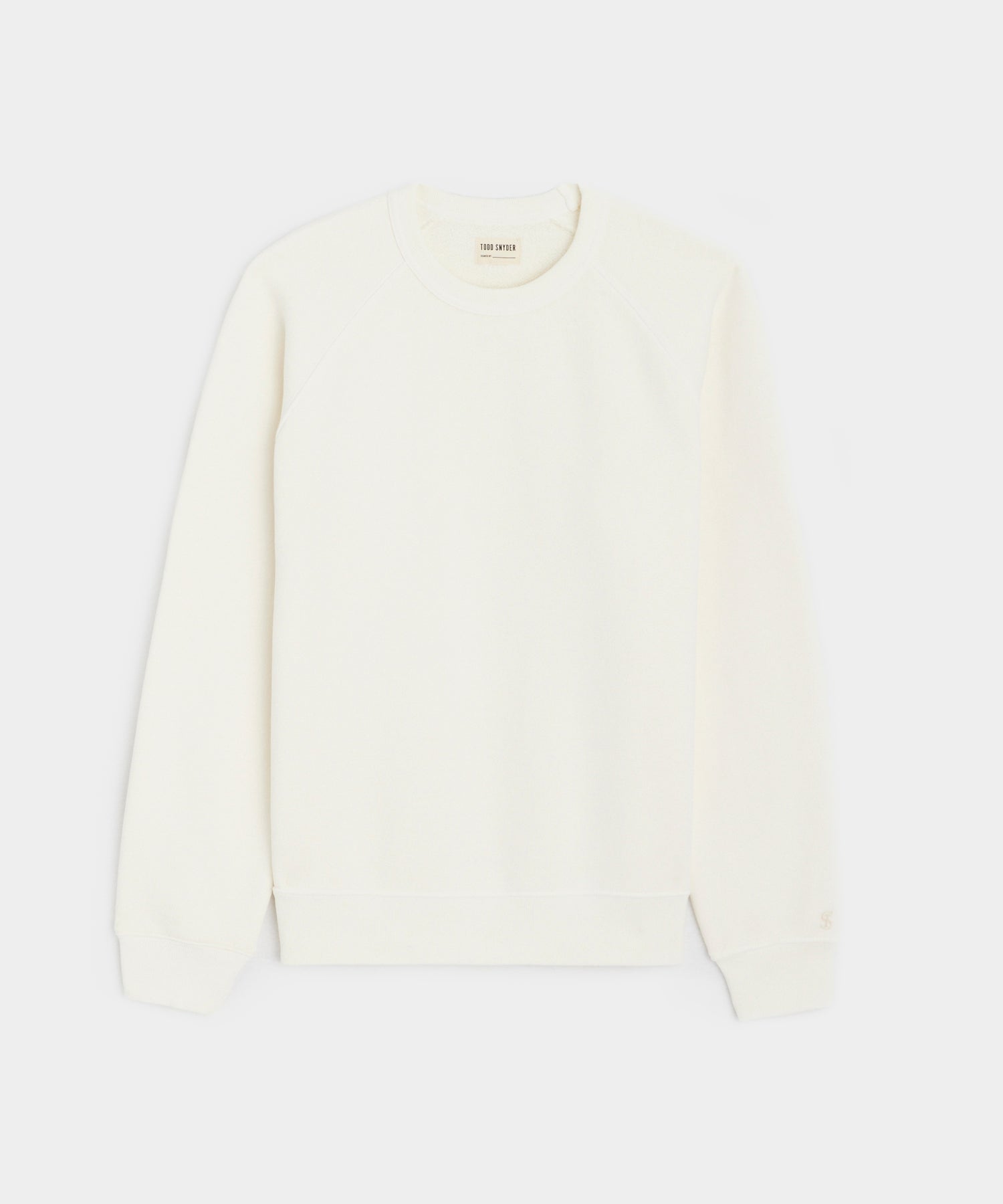 Made in L.A. Fleece Sweatshirt in Coastal White