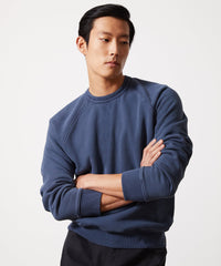 Made in L.A. Fleece Sweatshirt in Navy Batik
