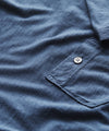 Made in L.A. Homespun Slub Pocket T-Shirt in Original Navy
