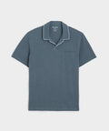 Made in L.A. Jersey Tipped Montauk Polo