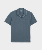 Made in L.A. Jersey Tipped Montauk Polo