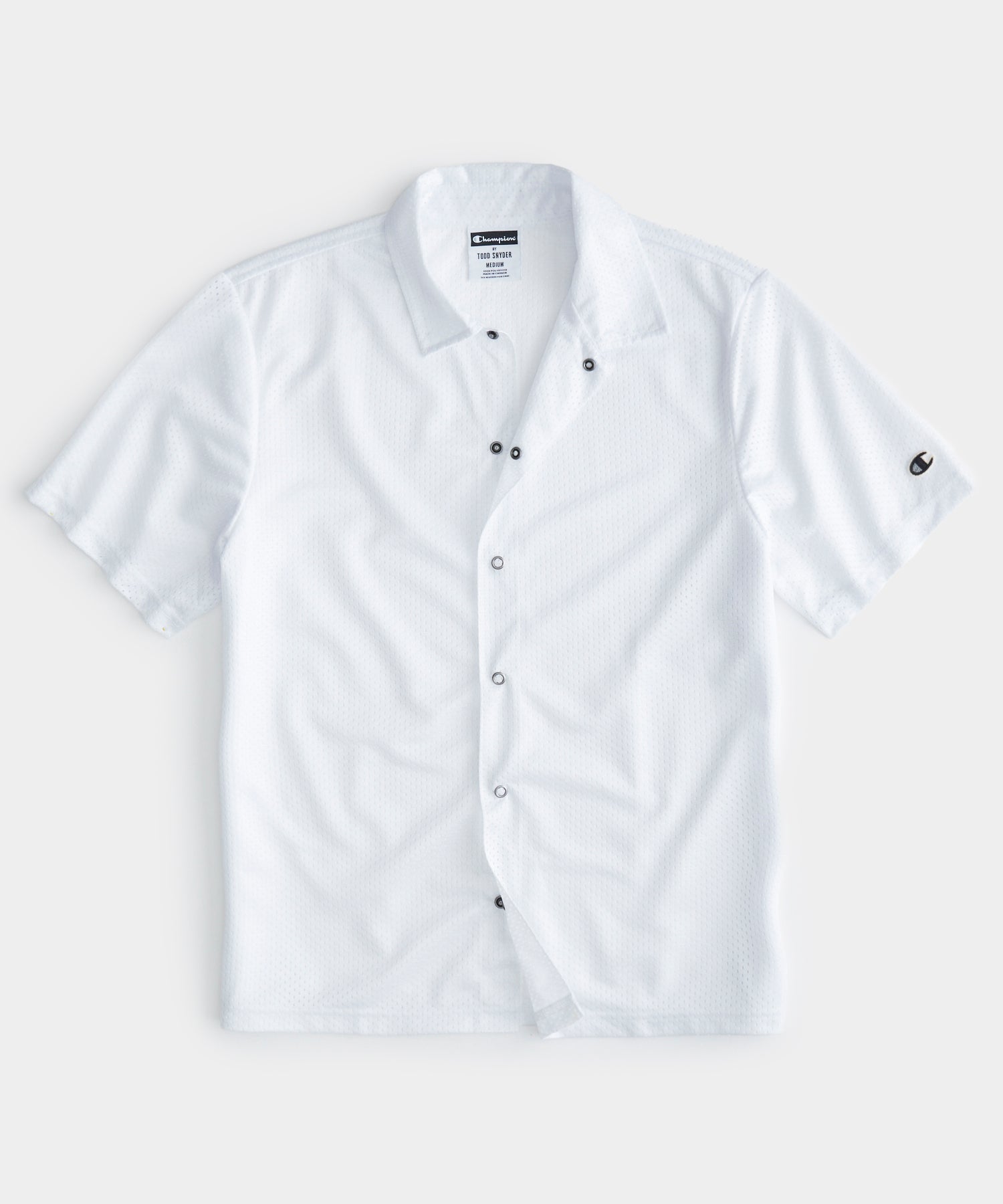Mesh Shirt in New White