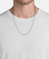 Miansai 2mm Cuban Chain Sterling Silver