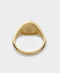 Miansai Divini Ring with Enamel, Gold Vermeil