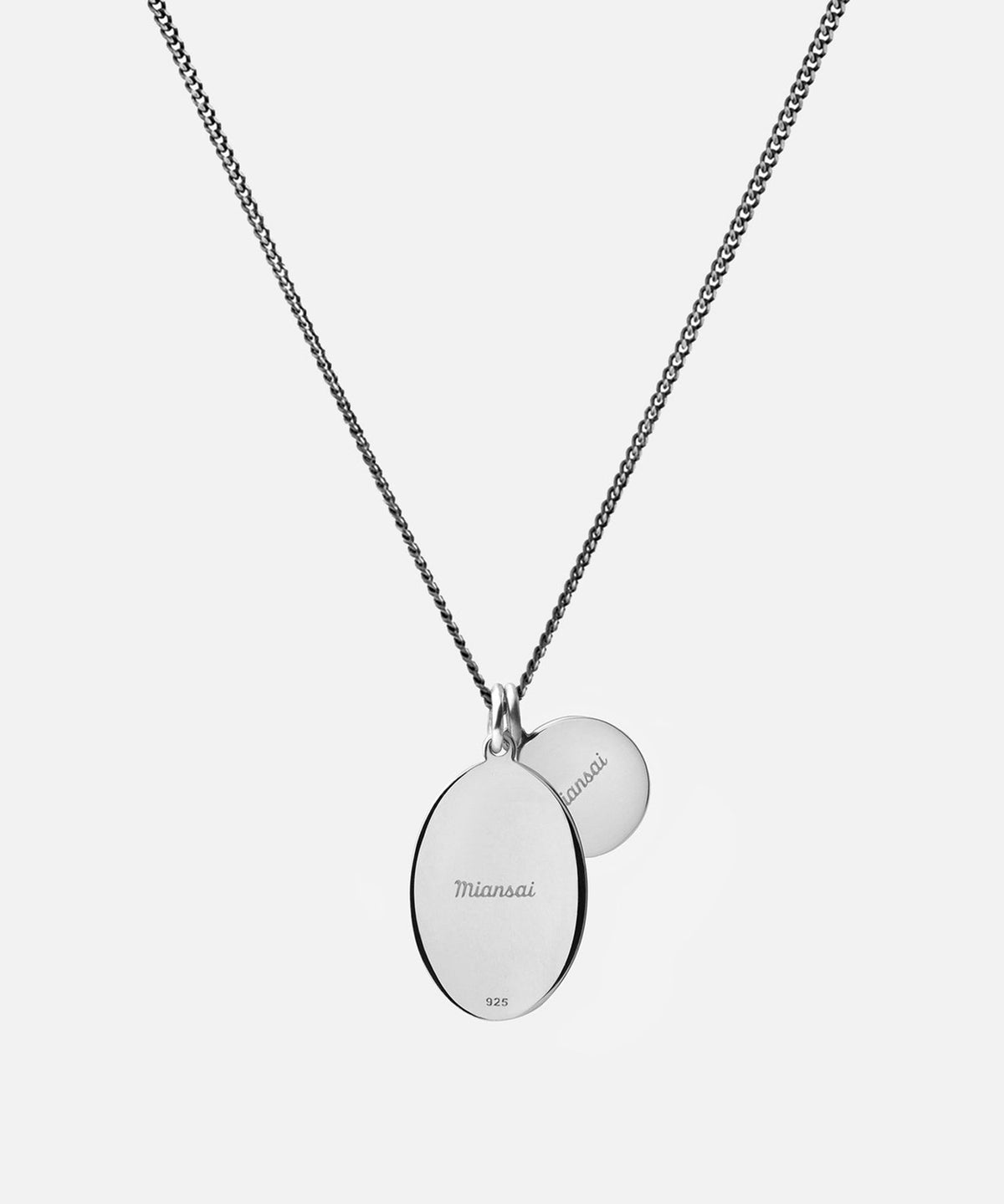 Miansai Fortuna Silver Pendant Necklace