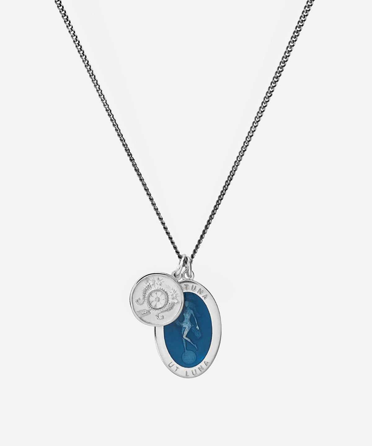 Miansai Fortuna Silver Pendant Necklace