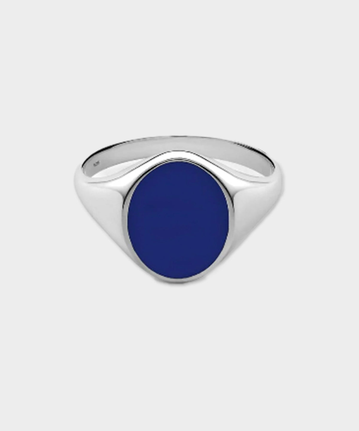 Miansai Sterling Silver Heritage Ring with Enamel