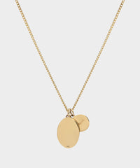 Miansai Mini Dove Pendant Necklace in Gold