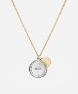 Miansai Test of Time Pendant Necklace in Silver/Gold