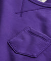 Midweight Pocket Sweatshirt in Purple Fire