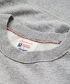 Champion Midweight Short Sleeve Sweatshirt in Antique Grey Mix