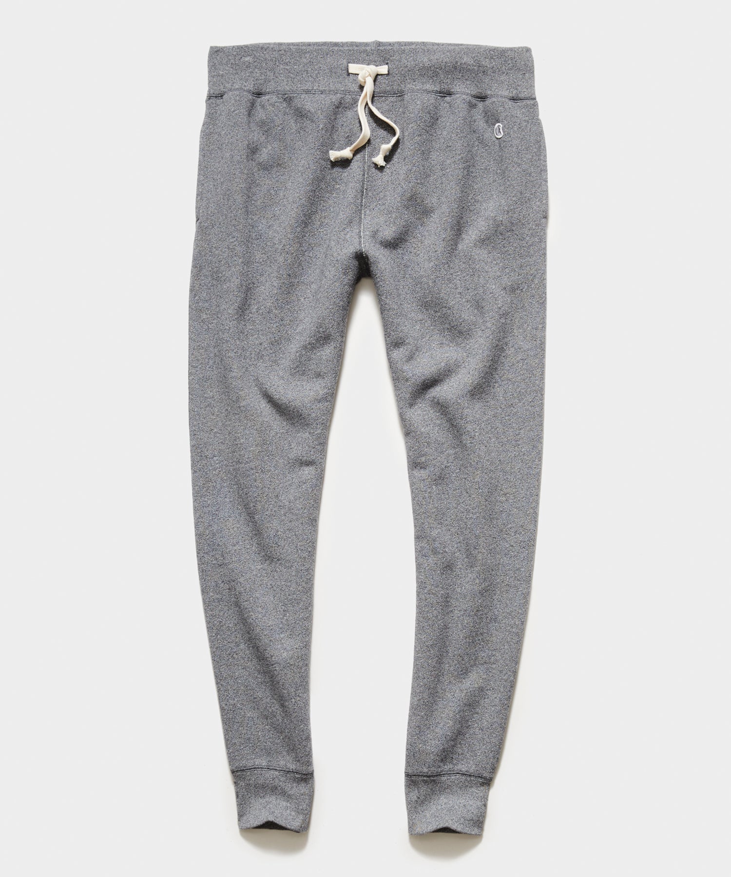 Midweight Slim Jogger Sweatpant in Salt and Pepper