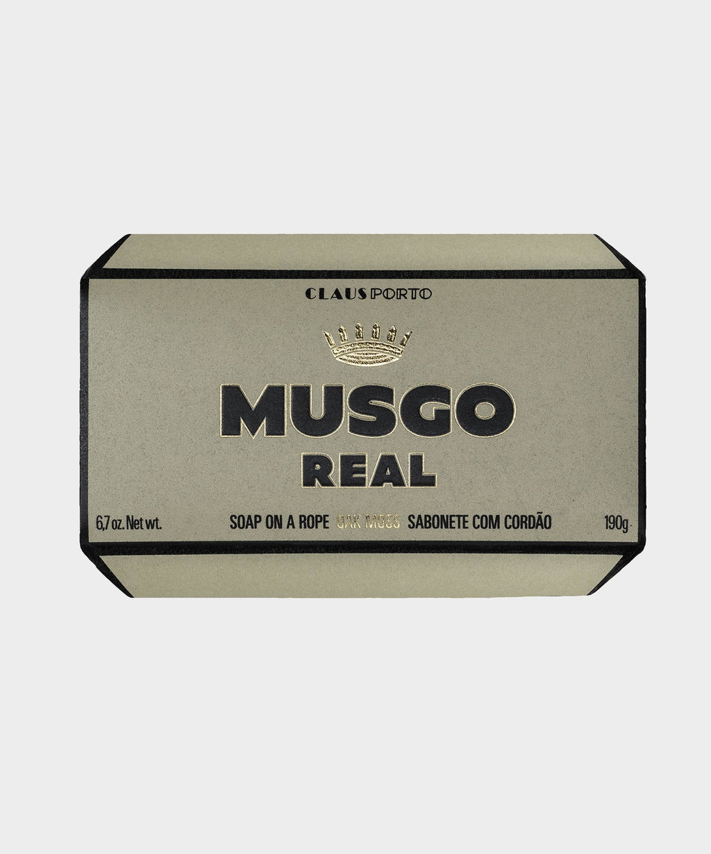 MUSGO REAL SOAP ON A ROPE, OAK MOSS