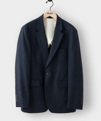 Navy Donegal Sutton Suit Jacket