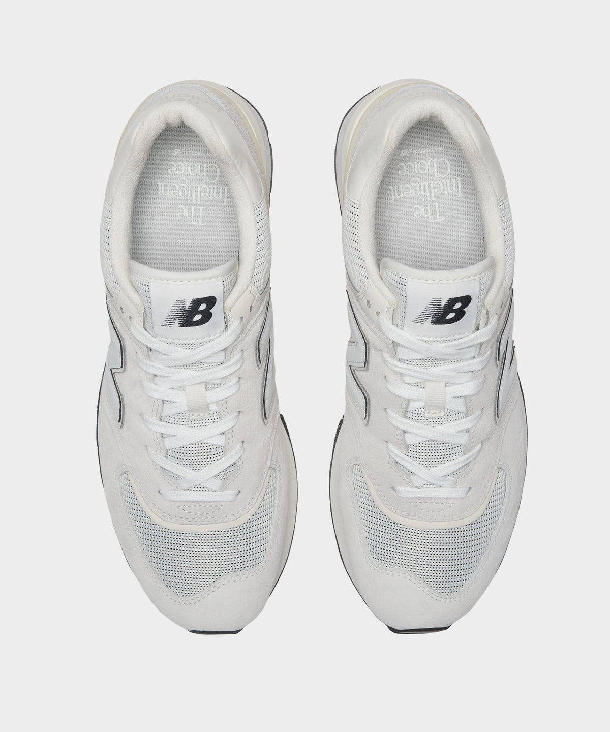 New Balance 574 Grey with White