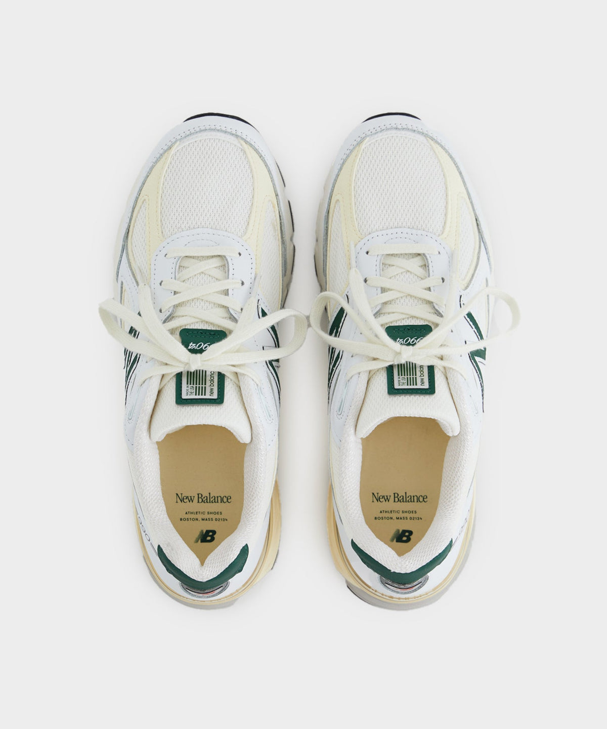 New Balance Made in USA 990v4 Green / White