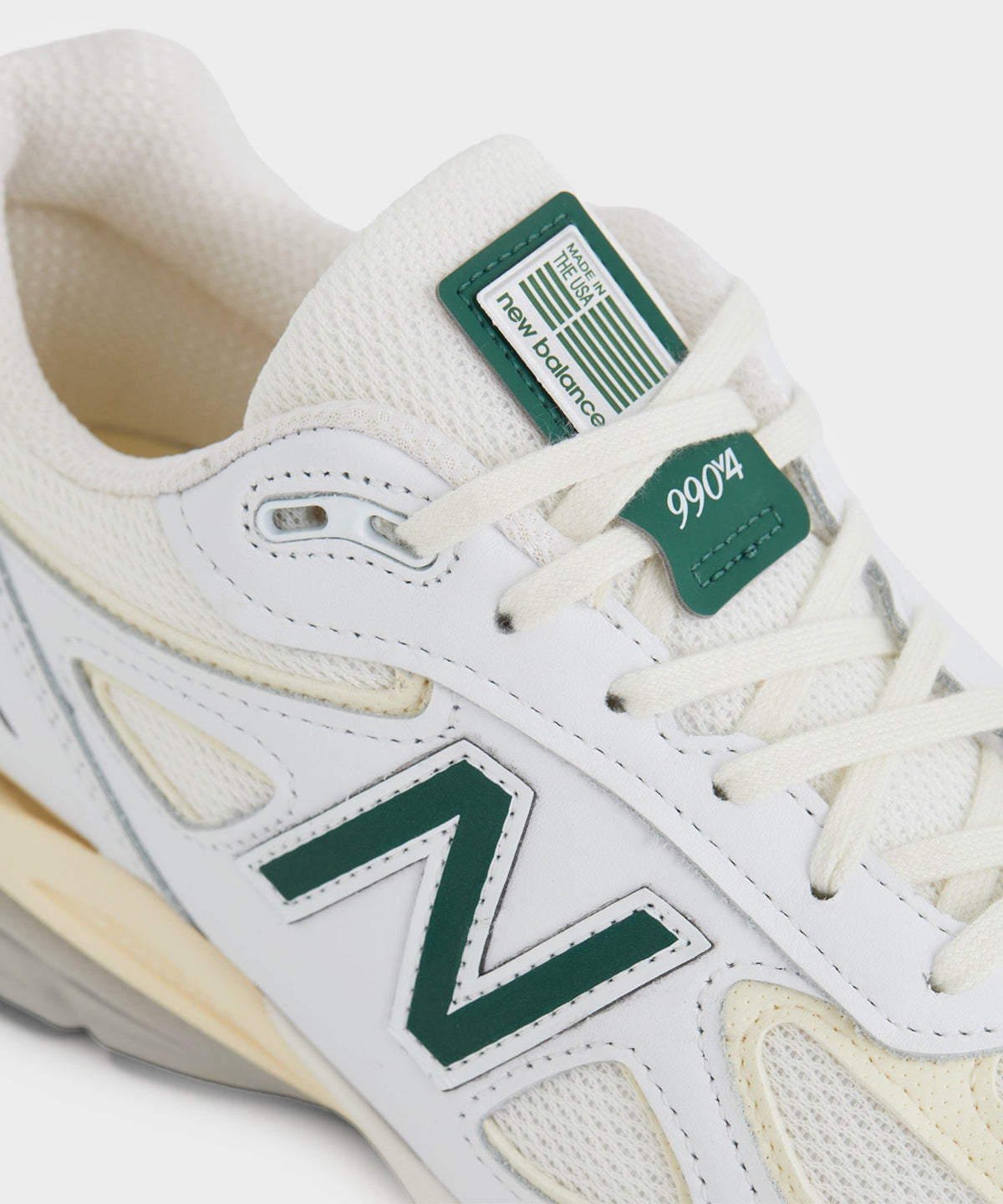 New Balance Made in USA 990v4 Green / White