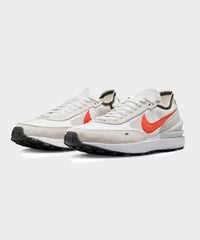 Nike Waffle One White / Picante Red