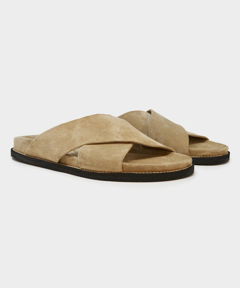 Nomad Suede Crossover Sandal
