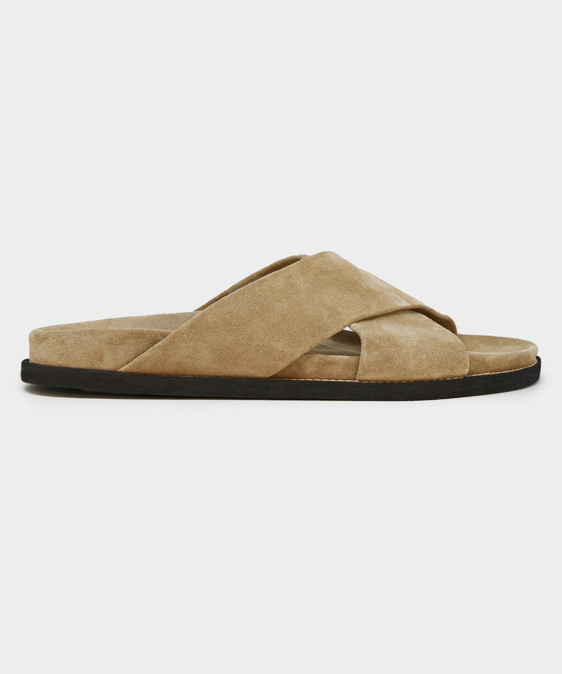 Nomad Suede Crossover Sandal