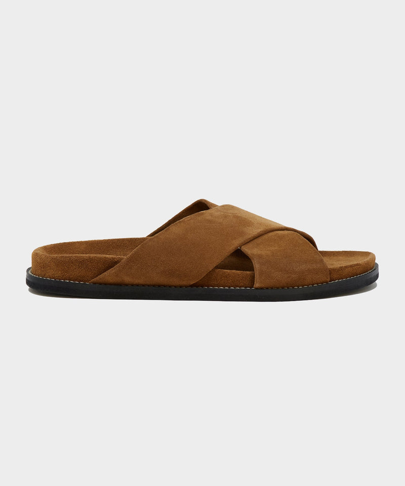 Nomad Suede Crossover Sandal