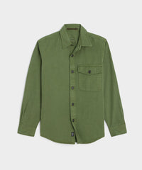 One Pocket Utility Shirt in Olive